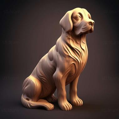 3D model Gampr dog (STL)